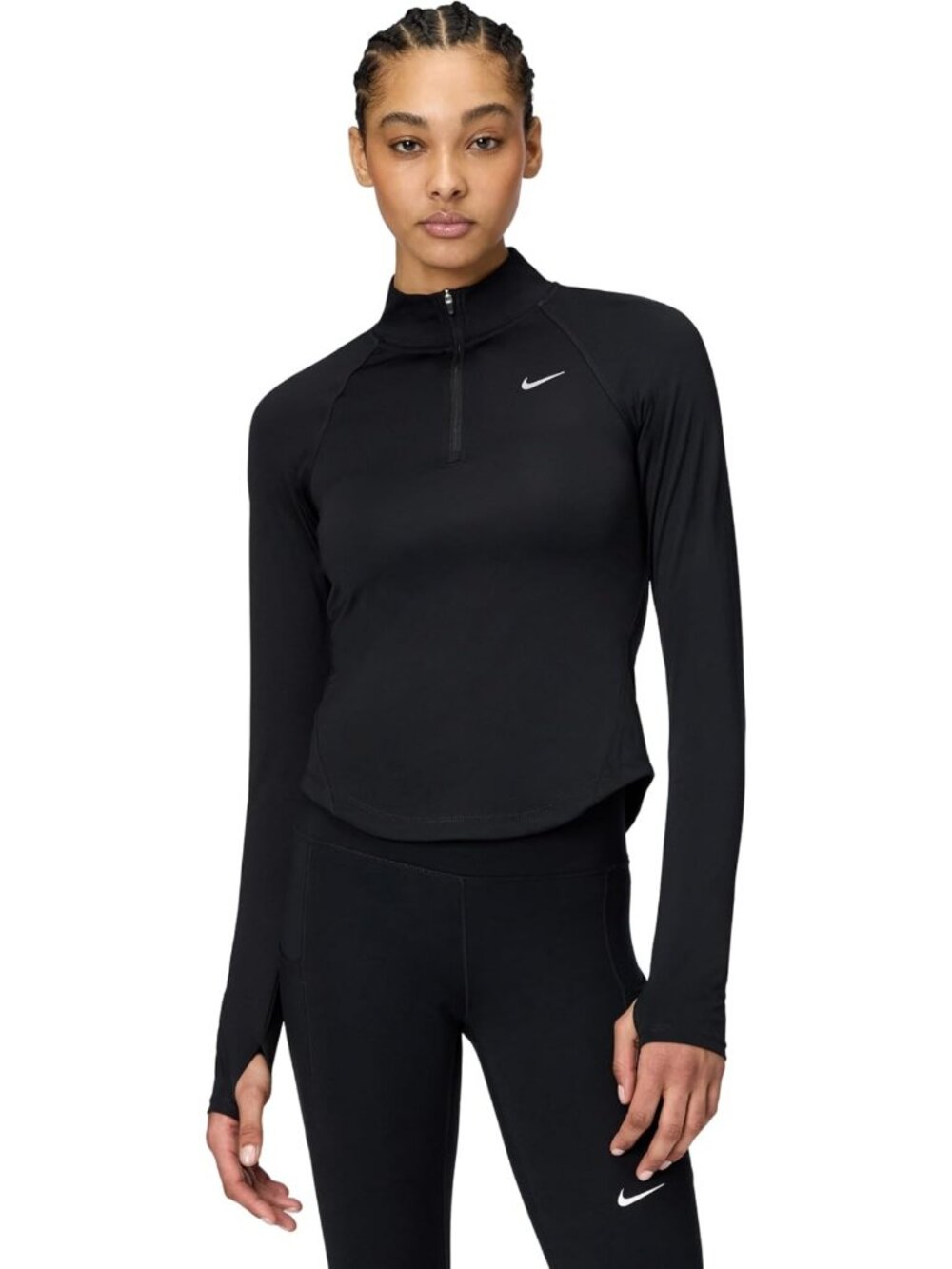 Women's Dri-FIT 1/2-Zip Running Top - Lightweight, Breathable, Athletic Wear